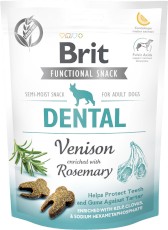 BRIT Care Dog Functional Snack DENTAL Jeleń Rozmaryn 150g