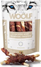 WOOLF Chicken Rawhide Twister Pałeczki z Kurczakiem 100g