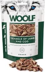 WOOLF Triangle Lamb Cod Trójkąciki Jagnięcina Dorsz 100g