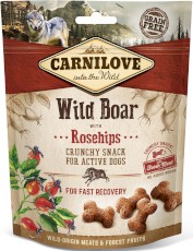 CARNILOVE DOG Crunchy Snack Wild Boar Rosehips DZIK 200g