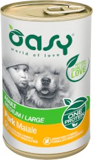 OASY Dog OAP Adult Medium / Large Pork Wieprzowina 400g