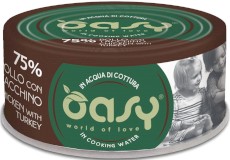 OASY Cat More Love Chicken Turkey Kurczak Indyk 70g