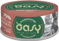 OASY Cat More Love Tuna Shrimp Tuńczyk Krewetki puszka 70g