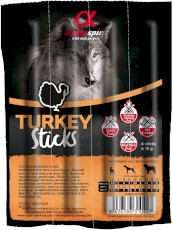 ALPHA SPIRIT Turkey Sticks Dog Indyk Paluszki 4x10g