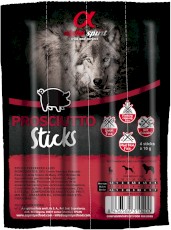 ALPHA SPIRIT Prosciutto Sticks Dog Szynka Paluszki 4x10g