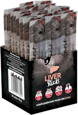 ALPHA SPIRIT Liver Sticks Dog Wątróbka Paluszki 30x10g