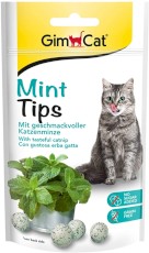 GIMCAT Mint Tips Pastylki z kocimiętką dla kota 40g