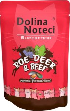 DOLINA NOTECI SUPERFOOD Kot Sarna i Wołowina 85g