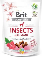 BRIT Care Dog Crunchy INSECTS Lamb Owady Jagnięcina 200g