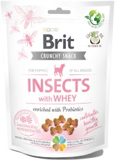 BRIT Care Dog Crunchy PUPPY INSECTS Owady Serwatka 200g