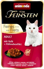 ANIMONDA Vom Feinsten Feines Cielęcina i Filet z Kurczaka 85g