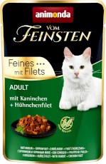 ANIMONDA Vom Feinsten Feines Królik i Filet z Kurczaka 85g