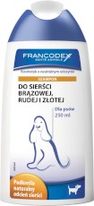 FRANCODEX Szampon dla psa o brązowej rudej sierści 250ml