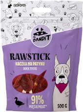 MR.BANDIT Rawstick Duck Sticks Kaczka na patyku 500g