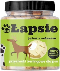 Happy Snacky ŁAPSIE Jeleń z Selerem 300g