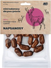 Happy Snacky NAPSANOSY Mini Kabanosy z Jelenia 18szt.