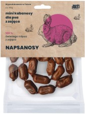 Happy Snacky NAPSANOSY Mini Kabanosy z Zająca 18szt.