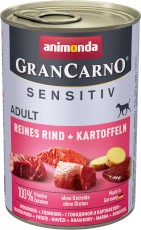 ANIMONDA Grancarno ADULT SENSITIV Wołowina i Ziemniaki 400g