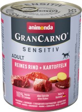 ANIMONDA Grancarno ADULT SENSITIV Wołowina i Ziemniaki 800g