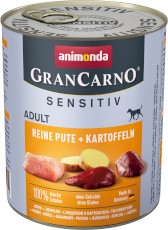 ANIMONDA Grancarno ADULT SENSITIV Indyk i Ziemniaki 800g