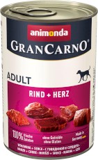 ANIMONDA Grancarno ADULT Wołowina i Serca 400g