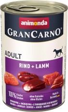 ANIMONDA Grancarno ADULT Wołowina i Jagnięcina 400g