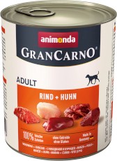 ANIMONDA Grancarno ADULT Wołowina i Kurczak 800g