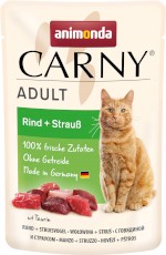 ANIMONDA Carny ADULT Wołowina Struś 85g