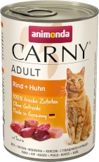 ANIMONDA Carny ADULT Wołowina Kurczak 400g