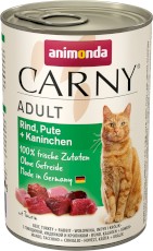 ANIMONDA Carny ADULT Wołowina Indyk Królik 400g