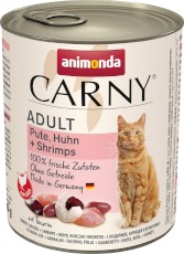 ANIMONDA Carny ADULT Indyk Kurczak Krewetki 800g