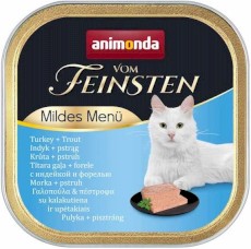 ANIMONDA Vom Feinsten Cat Menue Indyk Pstrąg 100g