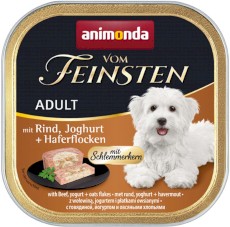 ANIMONDA Vom Feinsten Adult DS Wołowina Jogurt Płatki 150g