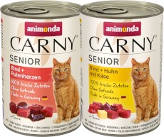 ANIMONDA Carny SENIOR Wołowina Kurczak z Serem 400g