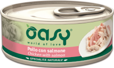 OASY Cat Specialita Naturale Kurczak Łosoś 70g