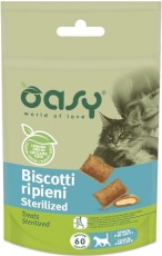 OASY Cat Treats Sterilized dla kota sterylizowanego Ciasteczka 60g