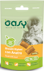 OASY Cat Treats with Duck dla kota Ciasteczka z Kaczką 60g