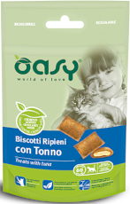 OASY Cat Treats with Tuna dla kota Ciasteczka z Tuńczykiem 60g