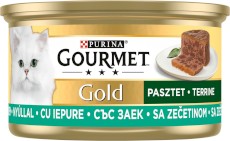 PURINA GOURMET Gold Pasztet Królik 85g