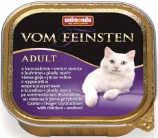 ANIMONDA Vom Feinsten Cat ADULT Kurczak Owoce Morza 100g