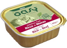 OASY Cat Tasty Pate Adult Beef Wołowina pasztet dla kota 100g