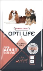 VERSELE LAGA Opti Life Adult Skin Care Mini Salmon 7,5kg