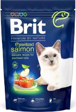 BRIT Premium by Nature Cat STERILISED Salmon 1,5kg