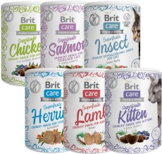 BRIT Care Cat Snack Superfruits KITTEN dla kociąt 100g