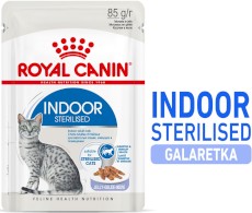 ROYAL CANIN Indoor Sterilised w galaretce 85g