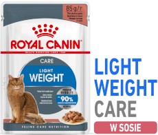 ROYAL CANIN Light Weight Care w sosie 12x85g