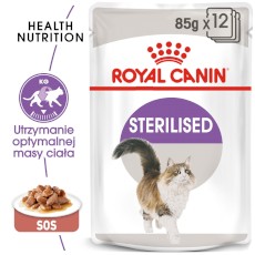 ROYAL CANIN Sterilised w galaretce 85g