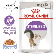 ROYAL CANIN Sterilised w galaretce 85g