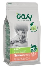 OASY Cat ADULT Sterilized Salmon Łosoś 7,5kg