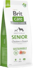 Brit Care Dog Sustainable Senior Breed Chicken Insect 12kg